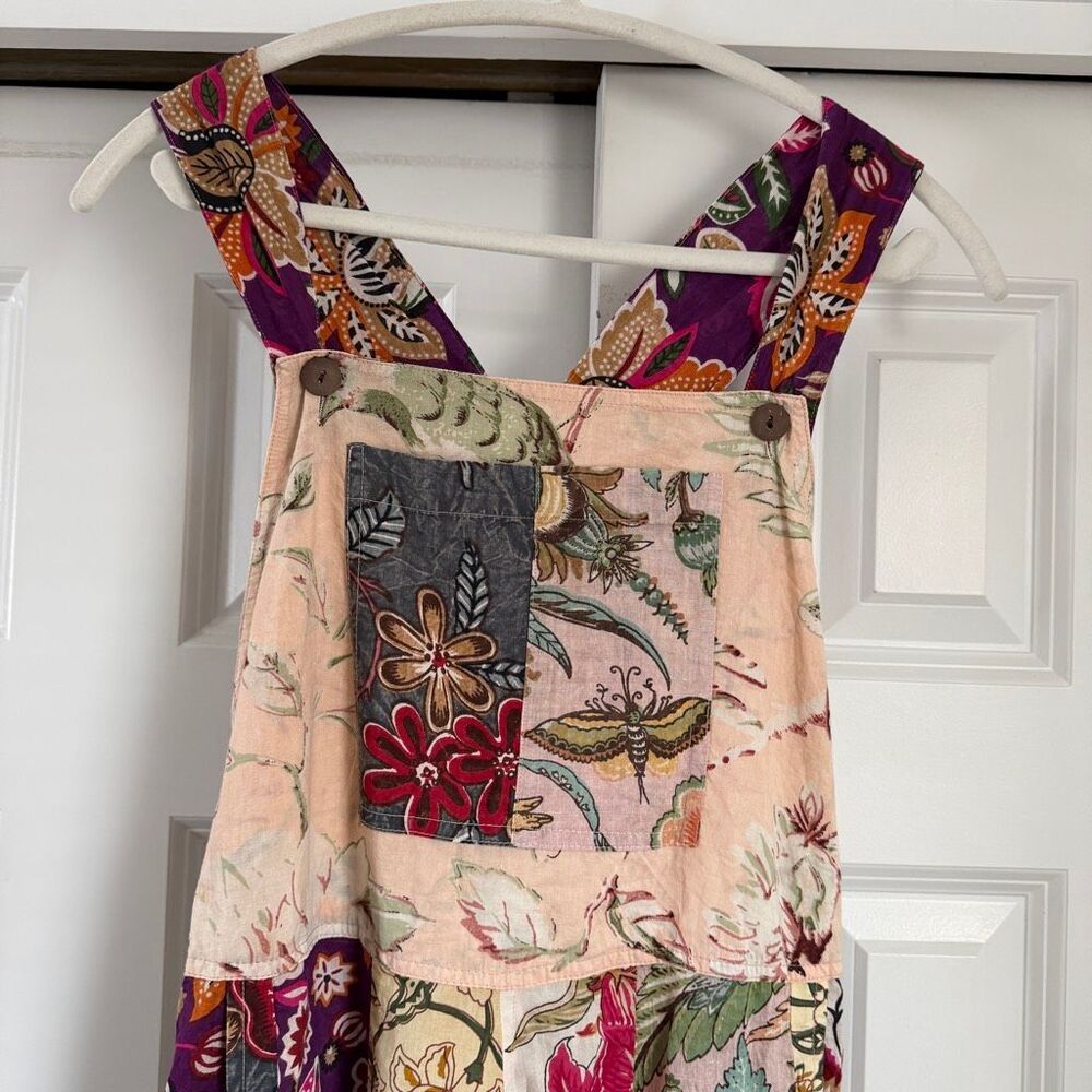 Boutique patch work jumpsuit - Picture 9 of 11